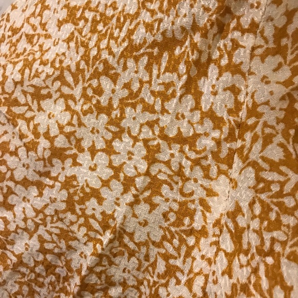 NWT Sage the Label Wild Honey Floral Print Twist-Front Top - Picture 4 of 4